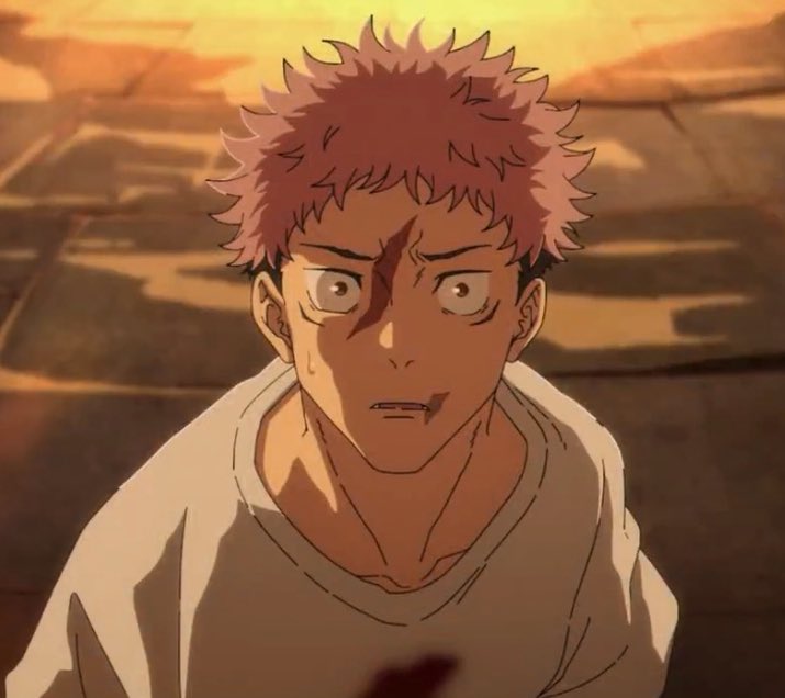 i still can't believe this is a real scene that has been animated. megumis expression hurts me everytime