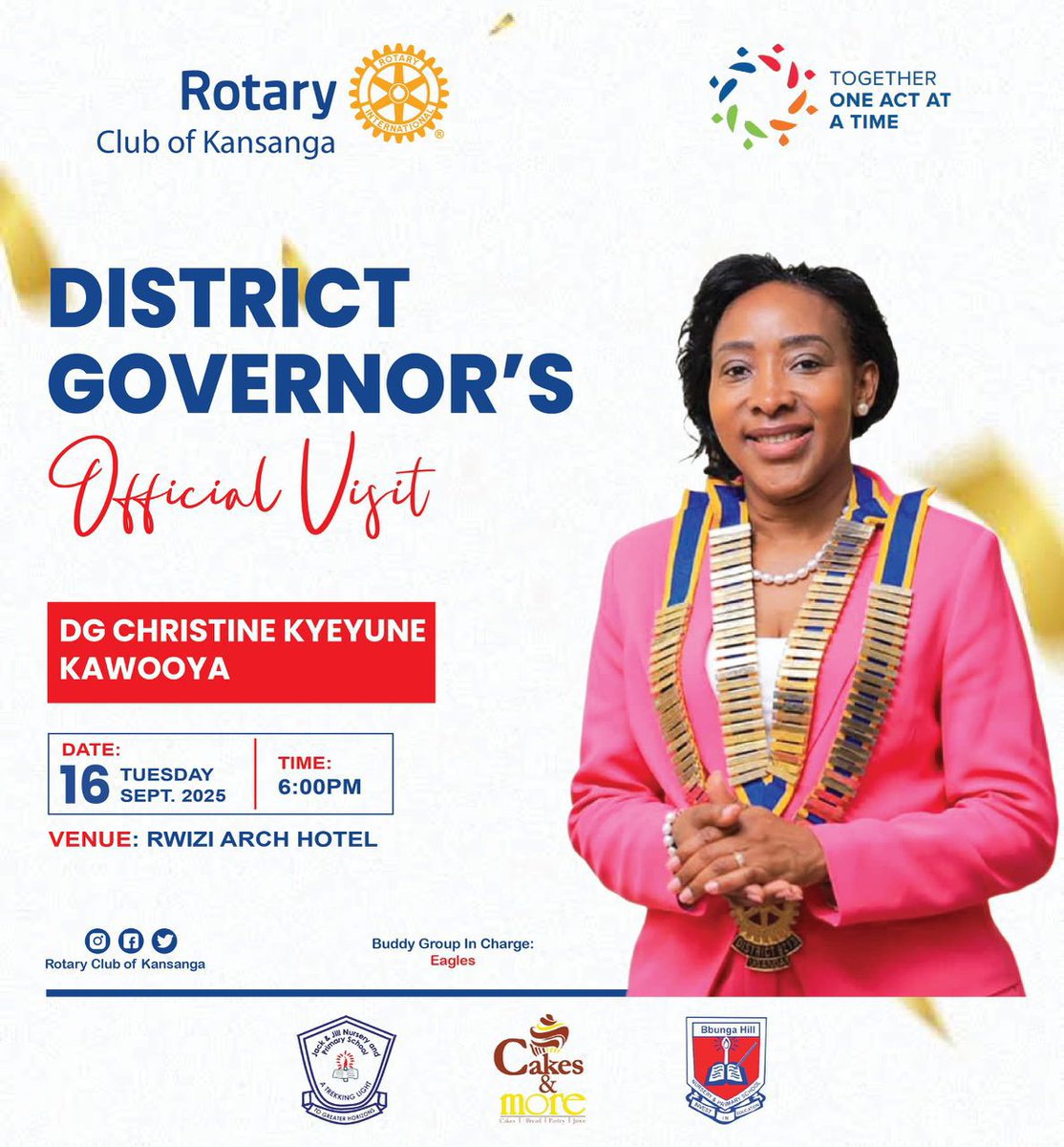 It is today.  Join us to receive our supremo