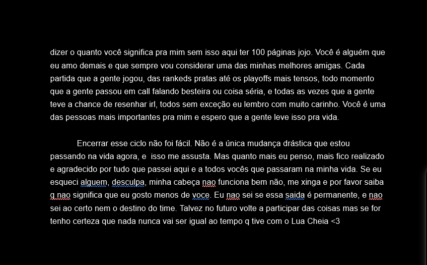 zzzcisco's tweet image. é ate estranho estar fazendo esse post, mas lua cheia is no more, e eu to largando o OW
nao sei se e algo permanente, mas muita coisa me levou a decidir isso
sou muito grato por tudo q vivi nesses anos e a todos voces 
docs.google.com/document/d/1Pb…