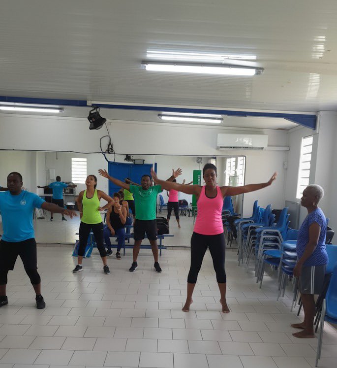 C’est parti pour le début de la Semaine Sport Santé de la <a href="/FEHAPAG/">FEHAP Antil.-Guyane</a> ! 
Atelier activité physique adaptée à destination des usagers et aidants avec l’Association Volonterre en Martinique. 
#SportSantéFEHAP #aidants #personnesagées #martinique
