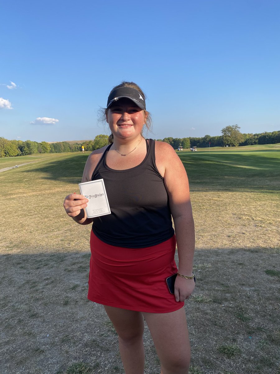 Well another tight win and another PR tonight!    Congratulations Macy on a new PR!    Claire tied her PR.    We are getting better every day!