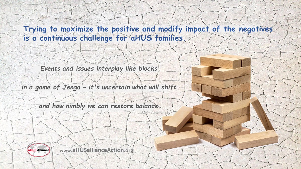 Atypical HUS: It's a challenge to live with this potentially life-threatening #raredisease which causes small blood clots &amp; organ damage. Staying positive while rearranging family schedules, life goals, and relationships isn't easy! #aHUS24Sept
Sept 24 2025 is #aHUSday