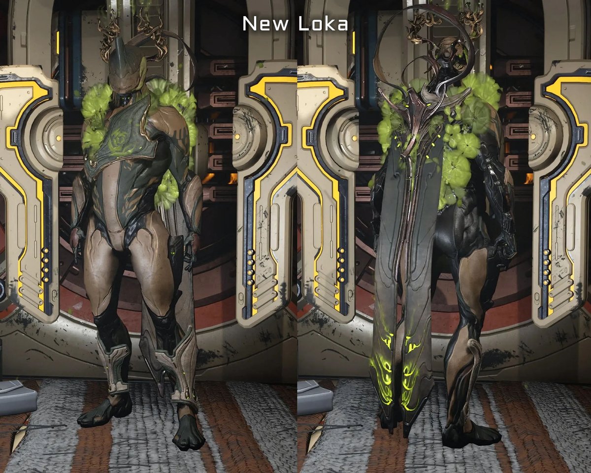 SubtleDuck89's tweet image. New Loka Excalibur. 
#warframe #fashionframe
