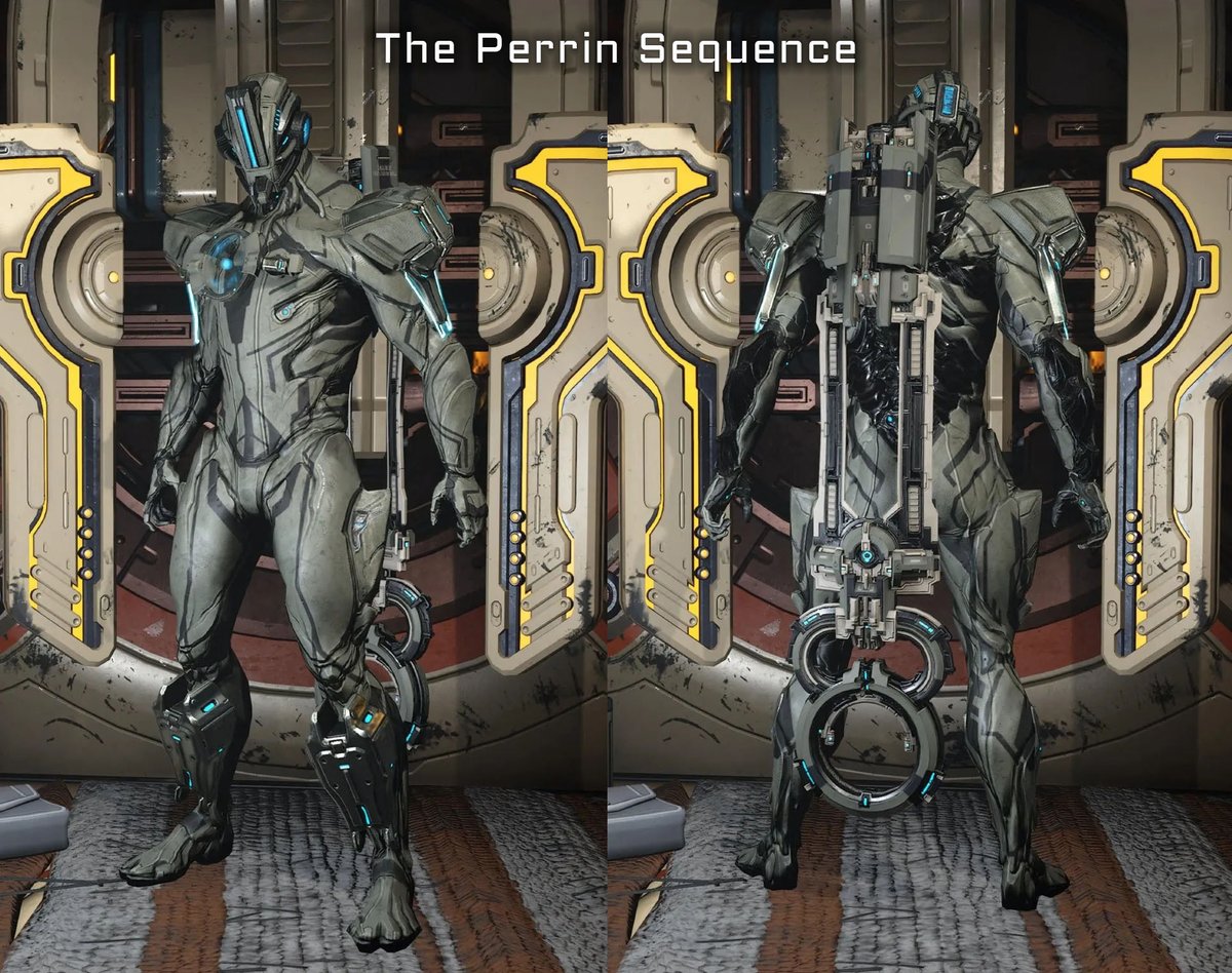 SubtleDuck89's tweet image. The Perrin Sequence Excalibur. 
An Excalibur for every faction.
#warframe #tennocreate #fashionframe