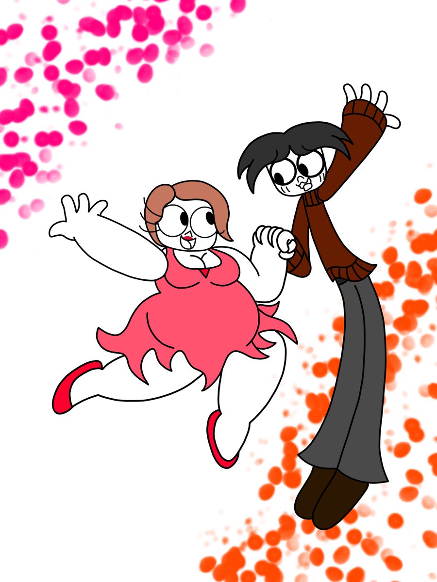 Loving couple stuck in the void (archive)