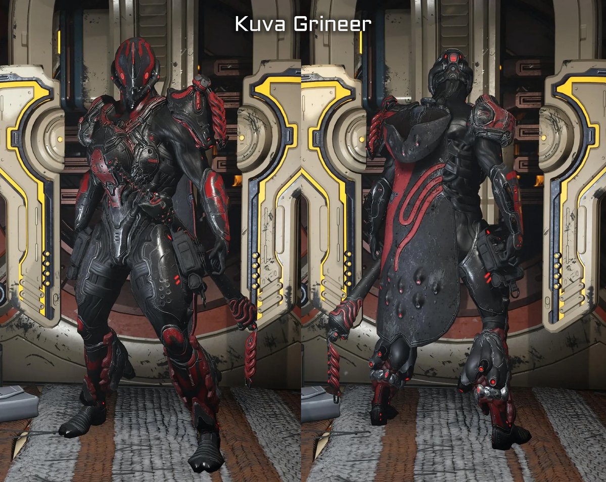 SubtleDuck89's tweet image. Kuva Grineer Excalibur. 
An Excalibur for every faction. 
#warframe #fashionframe
