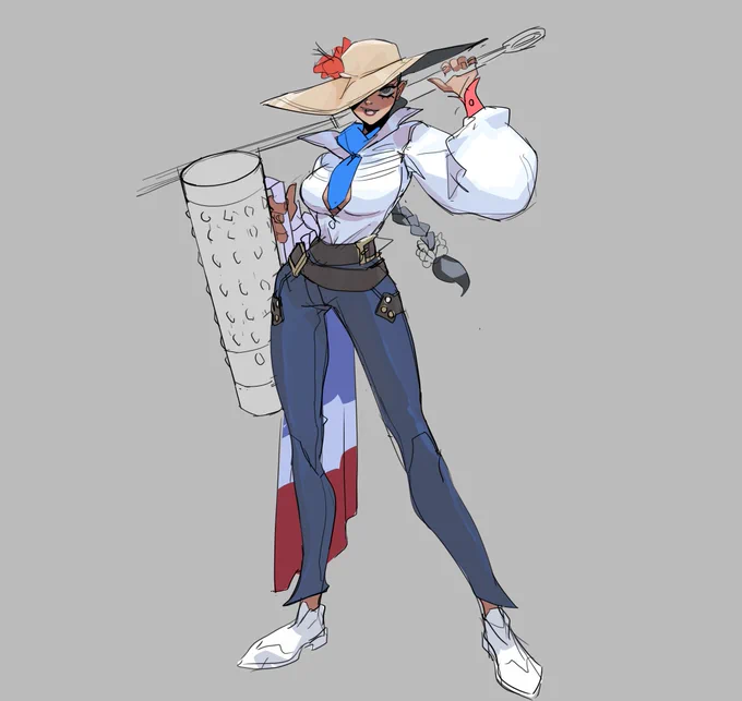 Stuff that I know for I fact I will never finish (part 1). María Caña. #characterdesign #digitalart