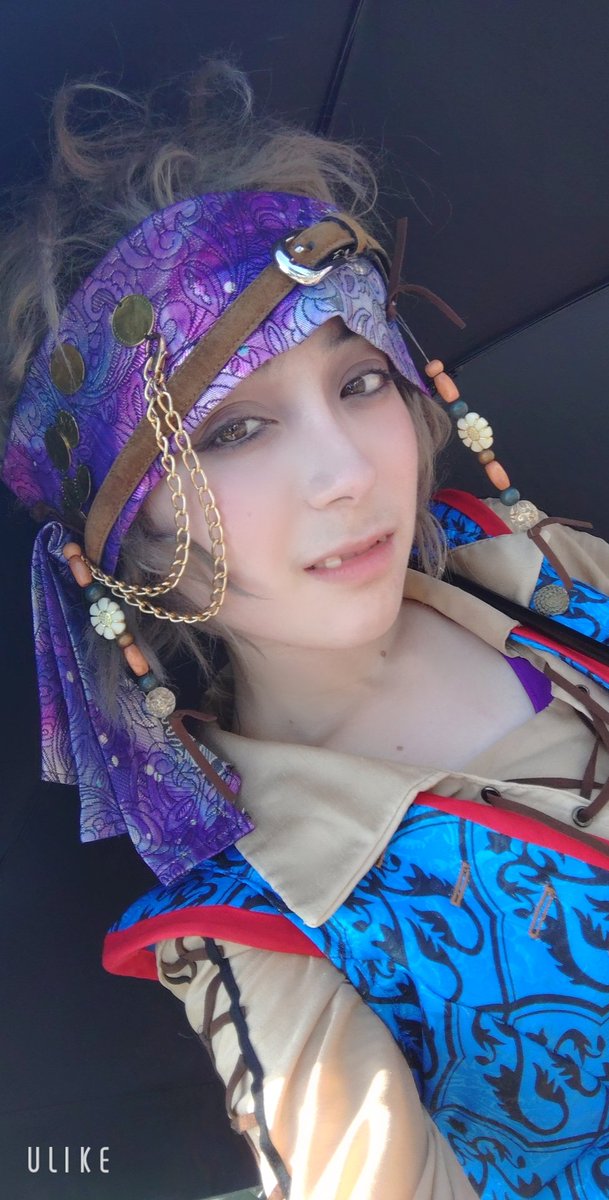 Azamiii_Thistle's tweet photo. います！あつい、死にそう
#Dハロ仮装2025 https://t.co/Mud02im0zN
