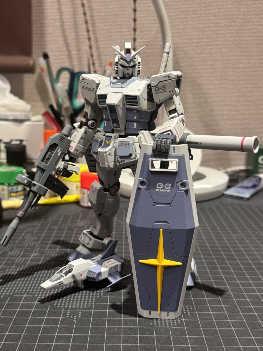 medaka080372's tweet photo. #ガンプラ好きと繋がりたい 
#G3ガンダム https://t.co/Wxsyy4jokj