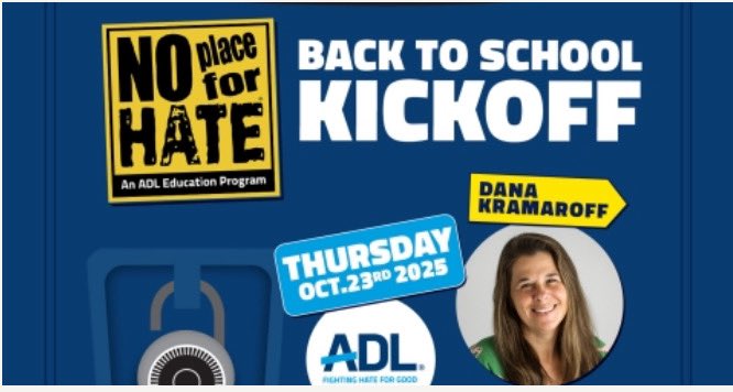 LitDanaK's tweet photo. I am really excited to be part of this! 💕#ADL @ADL #NPFH #noplaceforhate https://t.co/VtwrqNk8LX