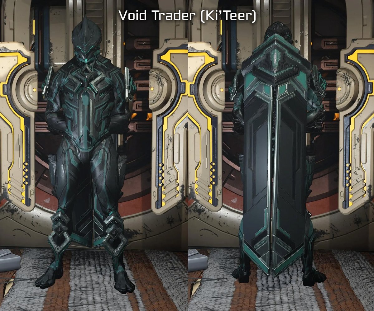 SubtleDuck89's tweet image. Void Trader (Ki&apos;Teer) Excalibur. 
An Excalibur for every faction. 
#warframe #fashionframe