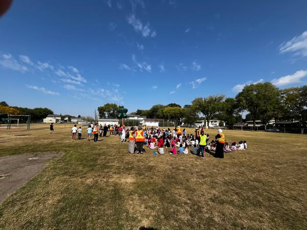 NebulaAcademy's tweet photo. Our students participated in the #TerryFox Run at #NebulaAcademy on #SEPTEMBER 12. It was inspiring to see our students walking and running together, showing determination and #communityspirit. A heartfelt thank you to our staff, students, and families who supported this event. https://t.co/sJ4ICyiKrC