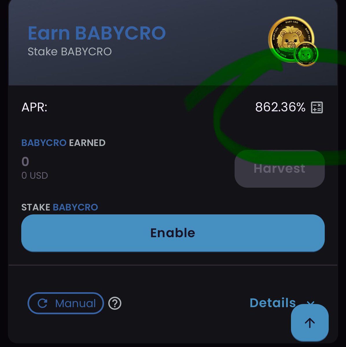 BabyCryptoCom's tweet photo. #BabyCRO is waiting for you 
Just in @ObsidianSwap https://t.co/K5TAJrd1kG