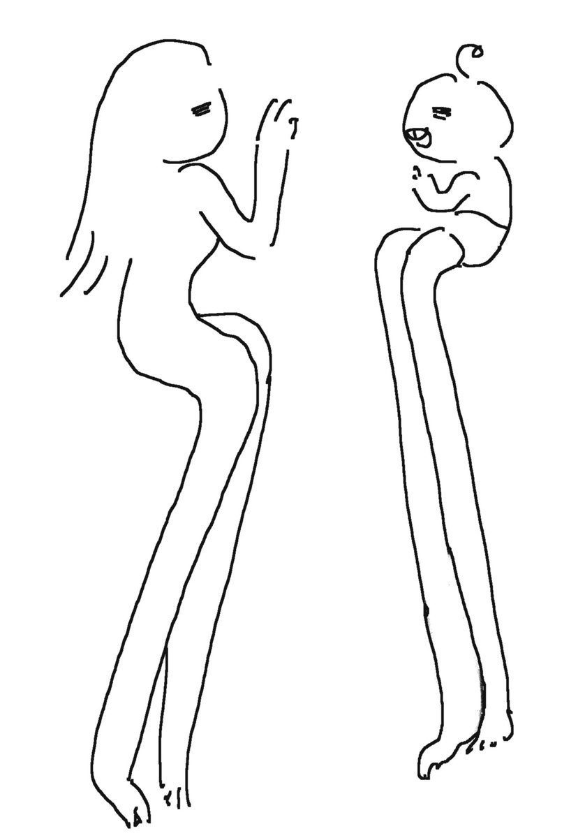 hey oomfies, does anyone have a picture of that one long leg baby meme? looks like this. need it for scientific purposes…