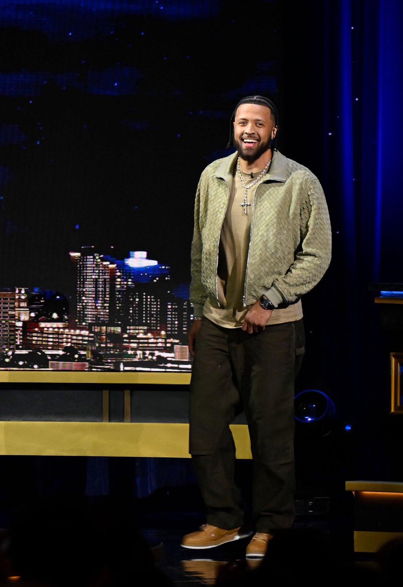 Cade Cunningham on <a href="/FallonTonight/">The Tonight Show</a> 

📸 via NBC Photos