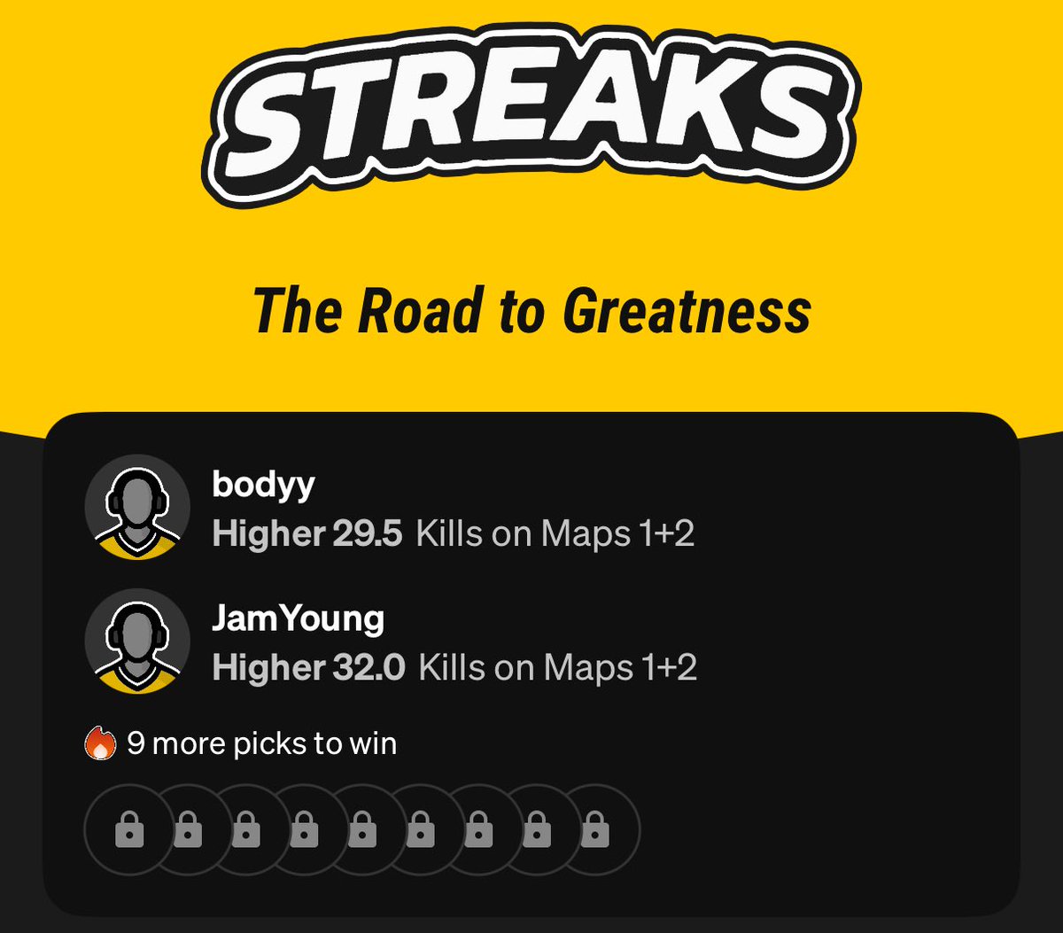 CosmoDFS's tweet photo. ROAD TO $10,000 🌊🌊

Starter.. 

50 ❤️’s FOR PRIZEPICKS LADDER! 

#GamblingX | #PrizePicks | #Underdog | #CS2 | #Dota2 | #LeagueOfLegends | #eSports | #GamblingTwitter https://t.co/o6KAsiEZbi