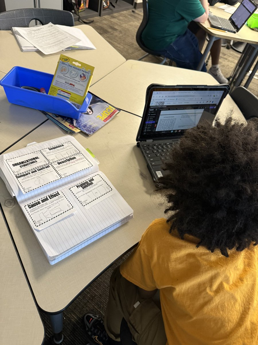 Great things taking place <a href="/BleylCFISD/">Bleyl Middle School</a> student lead learning and kiddos using their journal resources to be successful on assignments!!! 
<a href="/MProvoCFISD/">Michelle Provo</a> <a href="/MsWardCFISD/">Kimberly Ward</a> <a href="/DougKillian/">DougKillianPhD</a> <a href="/CyFairISD/">Cypress-Fairbanks ISD</a>