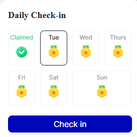 Tartaruga1983's tweet photo. Don't forget to check in daily! 🚀
Pharos Season 2 is live – now tackling Level 5!
Dive into the ecosystem and level up: 👉https://t.co/pfFj8QvFX2 🌟
#PharosNetwork #TestnetAdventure https://t.co/vaIDBV7QUi