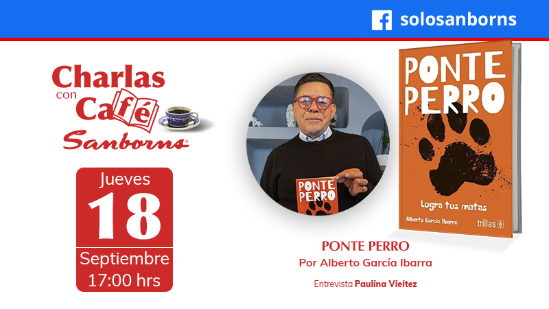 ¿Listo para dejar huella?🐾

Este 18 de septiembre a las 17:00 hrs, #CharlasConCafé recibe a <a href="/lapauliv/">Paulina Vieitez</a> y a Alberto García Ibarra, autor de "Ponte Perro". Descubre cómo empoderar tu vida y subirla de nivel.

📅 18 de septiembre
🕔 17:00

Encuentra tu libro👉cutt.ly/XrVcdWiJ