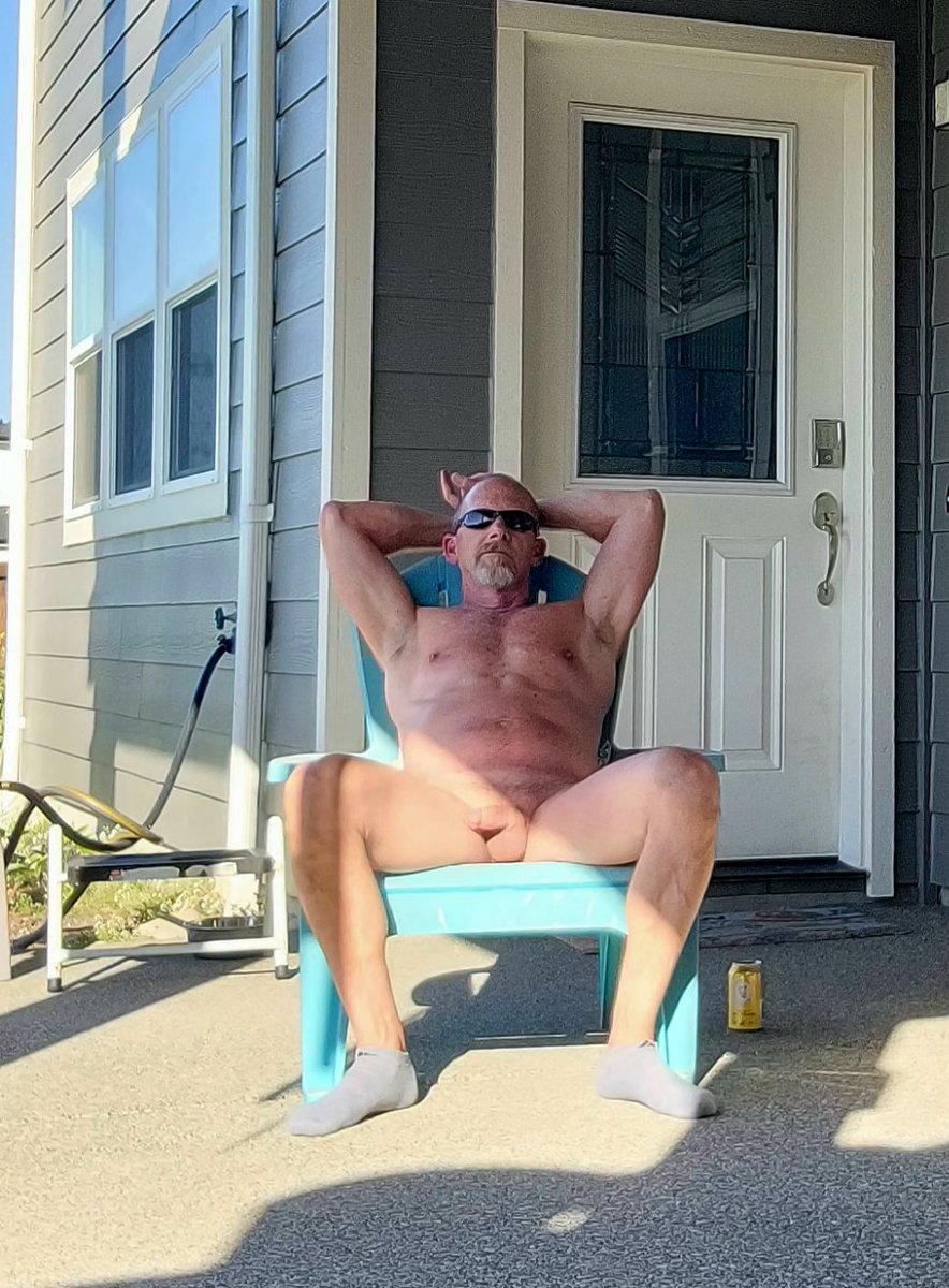 Just enjoying the sunny days while it lasts.