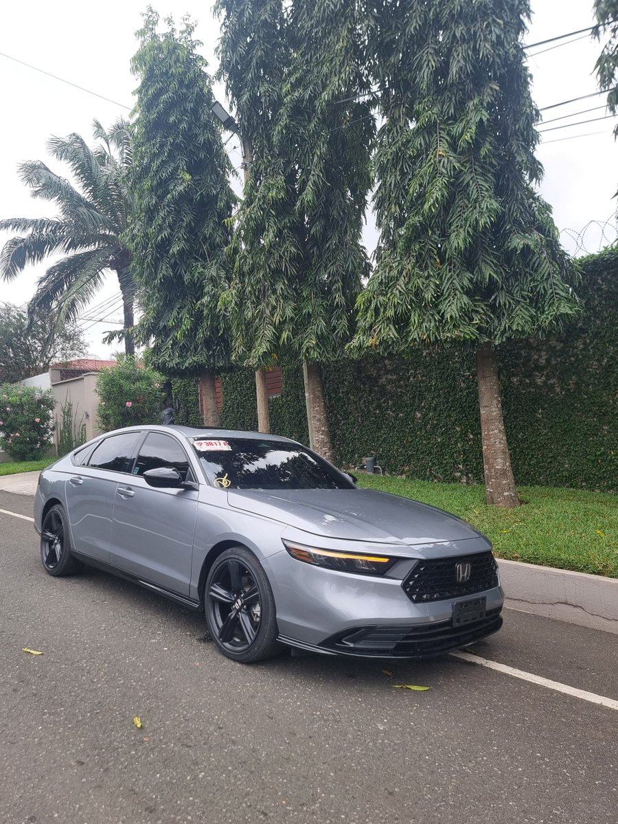 AureMotors's tweet photo. 2024 Honda Accord Sport-L Hybrid – Grey Elegance 🚘⚡
204hp | 2.0L + Dual Motors | e-CVT | 19” alloys | Leather sport seats | 12.3” touchscreen | Honda Sensing®
📍 Accra |  +233 20 780 5654
✅ Available now. Drive sporty luxury with Aure Motors.
#HondaAccord #Hybrid #SportLHybrid https://t.co/7RQMMXYtrP