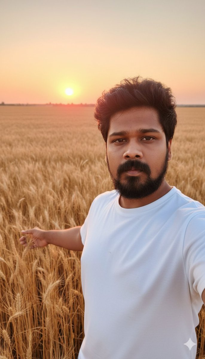vignesh003007's tweet photo. “Fields of gold, stories untold 🌾” - @vignesh003007.

#goldenhour #sunrisevibes #morning #villagevibes #nature #AGRicul #whitetshirt #chatgpt #gemini #ai #xpost #post #on #tuesday #16thseptember #2025 #x #Vignesh003007 #vigneshgovindhan #vignesh0307 #vignesh0307foodlife #vignesh https://t.co/s6MmLRsHHC