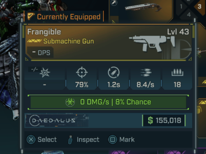 MysteryBox690's tweet photo. anyone else gotten/know the point in this gun? or is it bugged @Borderlands @GearboxOfficial 
#Borderlands4 https://t.co/brpws40pVs