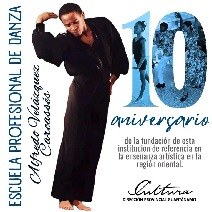 #CTCGuantánamo
Dia de celebración y alegria en el décimo aniversario de constituida la Escuela Profesional de Danza Alfredo Velázquez Carcassés momento de reconocimiento para trabajadores de este centro
#PorCubaJuntosCreamos
#UnidosXCuba
<a href="/Colina_CTCuba/">Miguel Colina</a> 
<a href="/yoeaberob1/">Yoel Perez Garcia</a>
<a href="/Cuba_CTC/">Central de Trabajadores de Cuba</a>