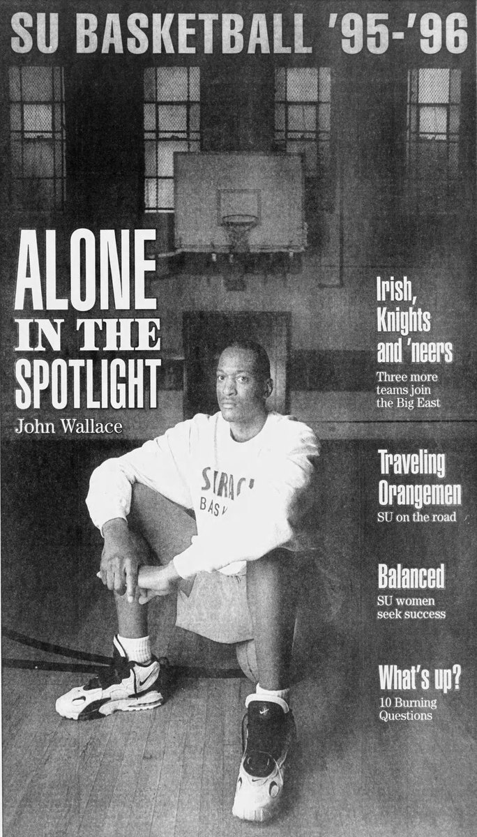 1995-96 Big East Hoops Syracuse legend John Wallace