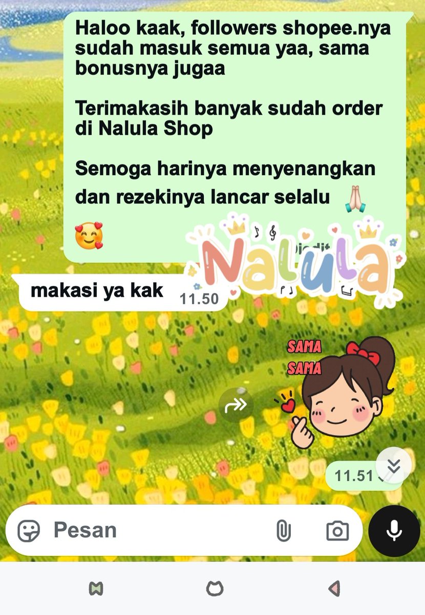 Testi followers Shopee

#TestiNalula 😻