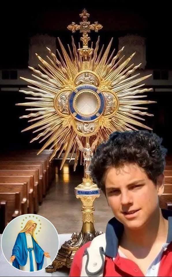 #SanCarloAcutis
¡Ruega por la Paz del mundo!
🙏🙏🙏🙌