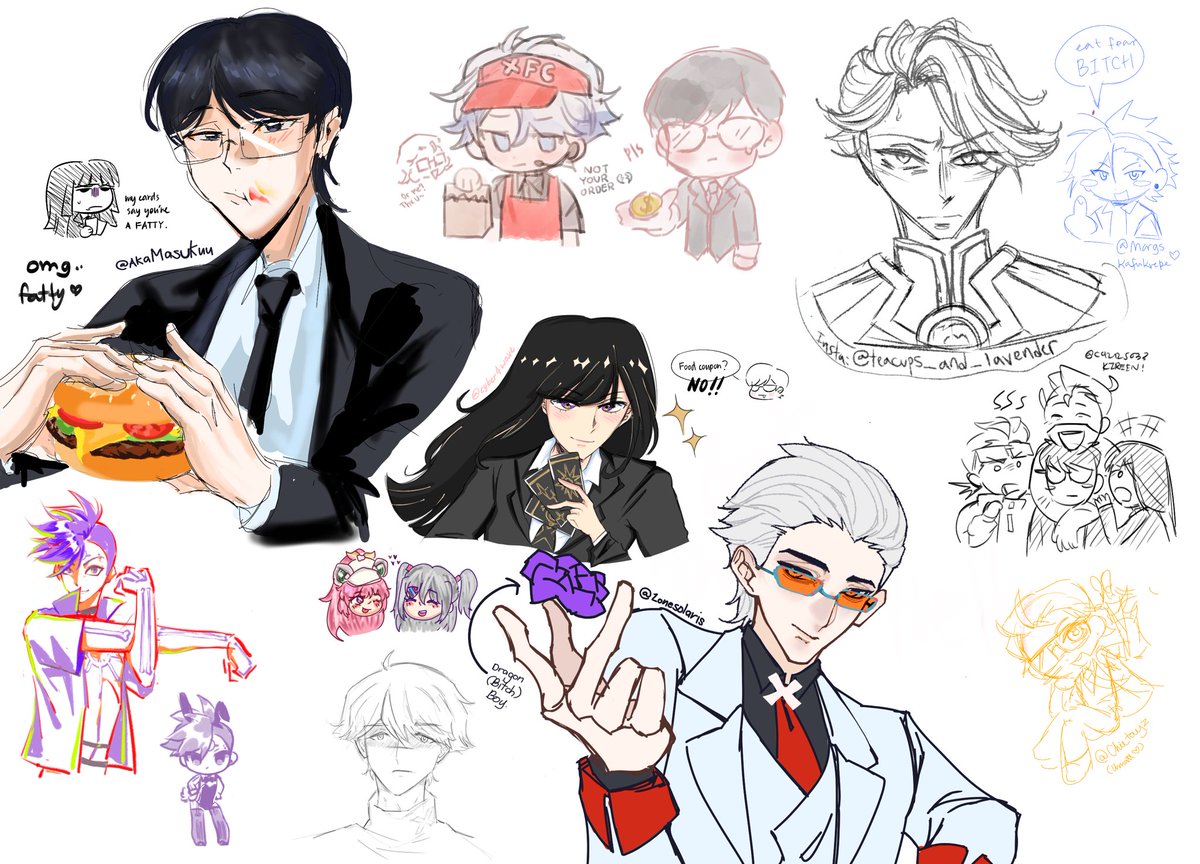 Thank you everyone who joined this magma session!! So many of you blessed us with beautiful art🥺🥺 I will be posting the canvases where multiple artists worked on 🫶