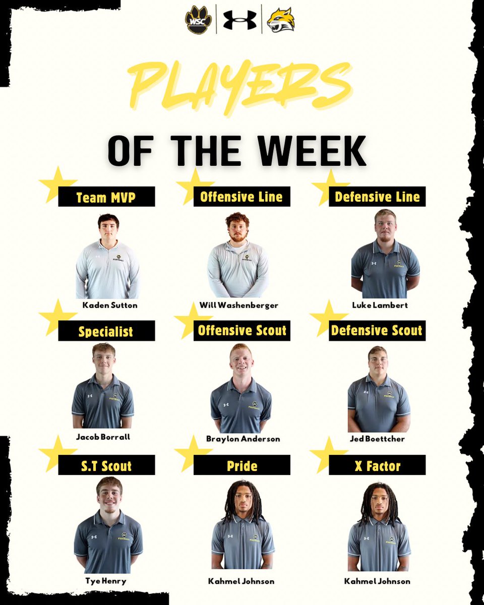 Players of The Week vs Northern State

🐯🐾🔥
#ForThePaw #PawUp