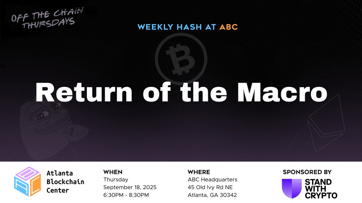 This week at Off The Chain Thursday, we’re diving into the intersection of macroeconomics and crypto markets. With Jerome Powell signaling potential rate cuts, we’ll explore how a looser monetary environment could ignite momentum across hard assets like Bitcoin and other