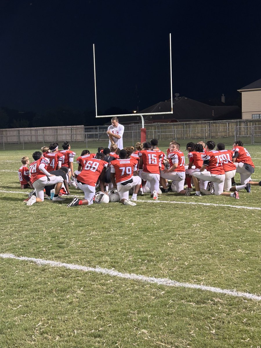 Our Grizzly 7A football team came out victorious tonight! Great job! <a href="/goodsongms/">Goodson MS</a>
