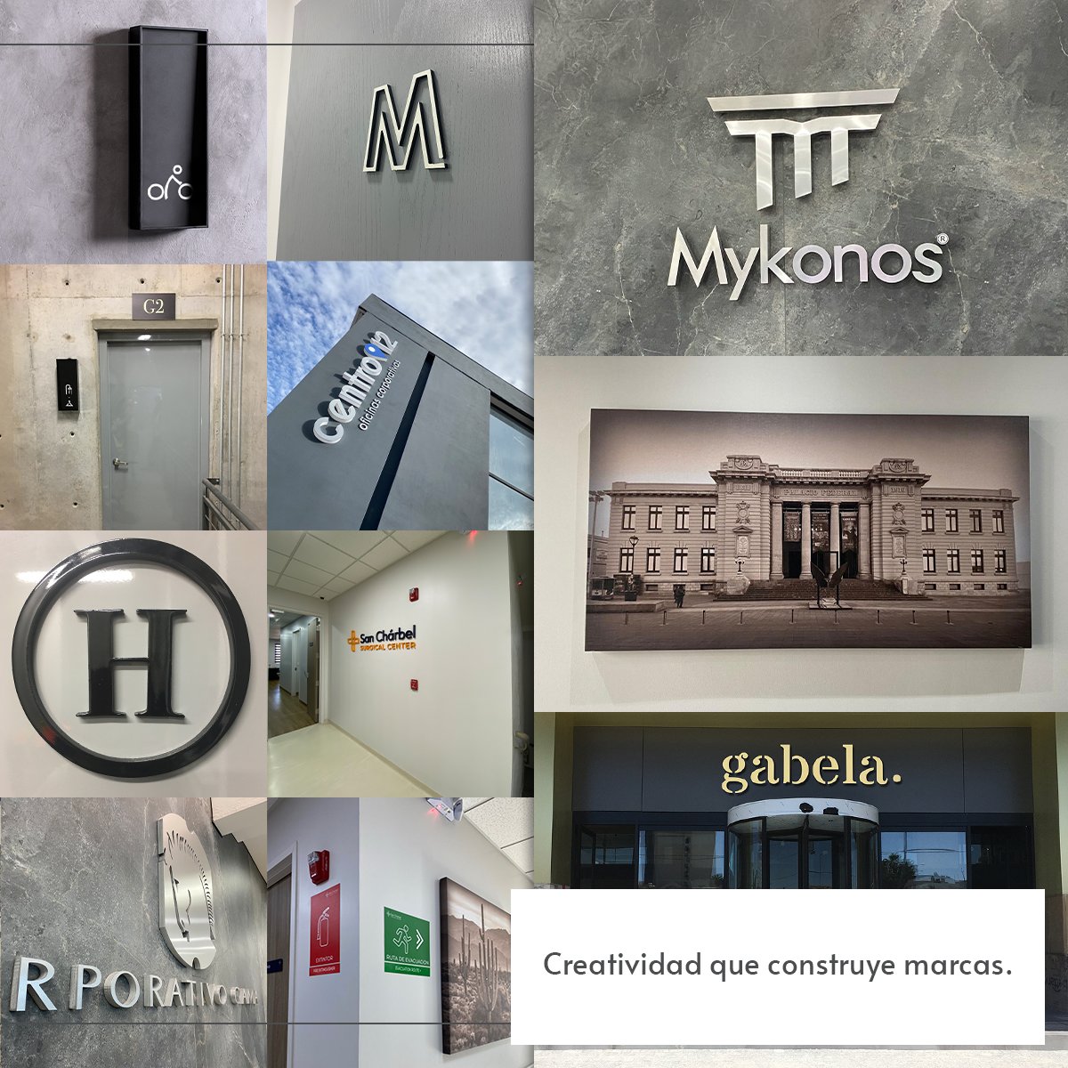 Tu seguridad y la identidad de tu empresa también se comunican. 🚧✨
En @satinestudiocreativo  diseñamos, fabricamos e instalamos señalización corporativa y de protección civil que protege, guía y refleja lo mejor de tu marca y/o proyecto.