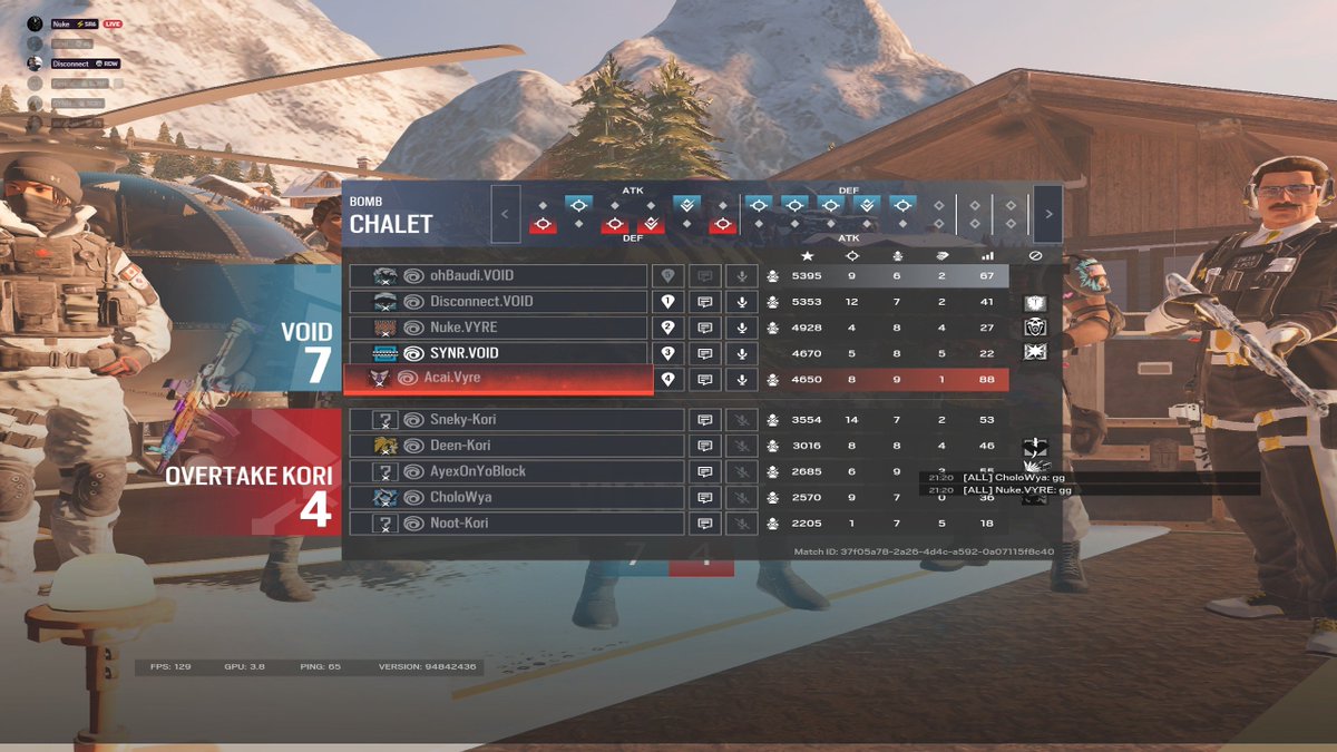 First game done and dusted in Titan Hand League. GGs <a href="/OvertakeSector/">Overtake</a> we win 7-4. Super proud of the boys, excited for the future!