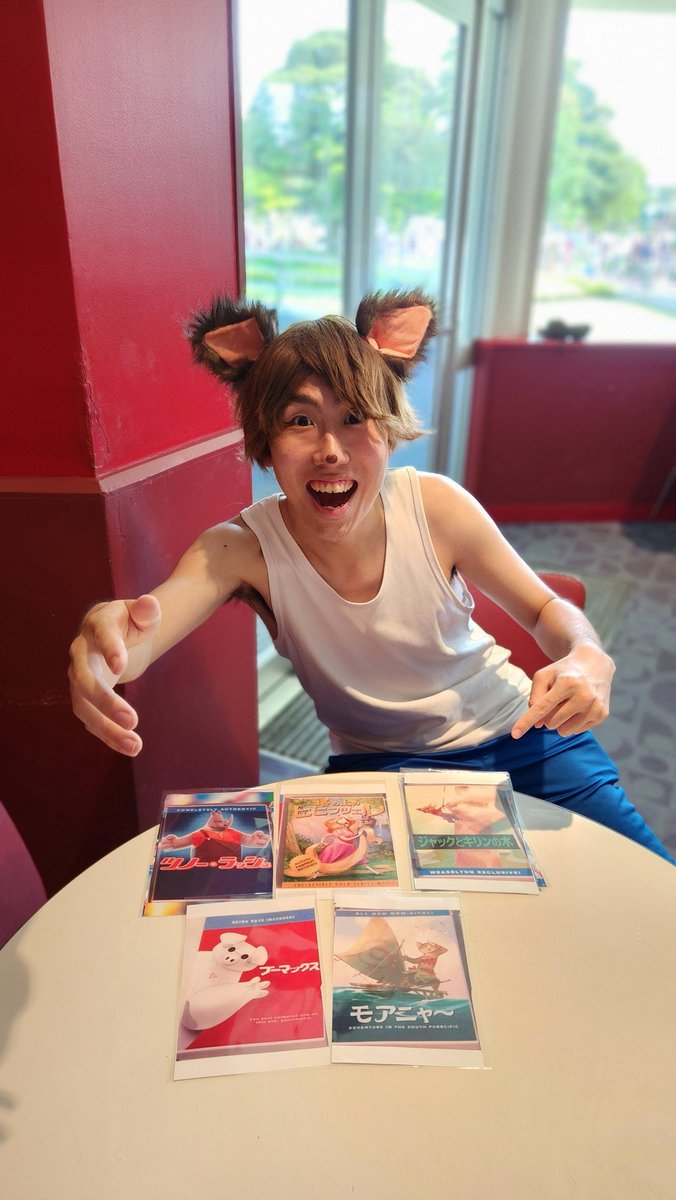 ズートピア
デューク・ウィーゼルトン

よってらっしゃいみてらっしゃい！