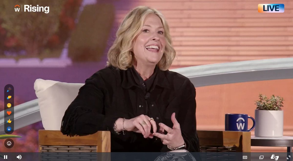 From <a href="/BreneBrown/">Brené Brown</a> at #WDAYRising :  The passionate pursuit of mastery is solely human. #AIpowered #humancentric #futureready