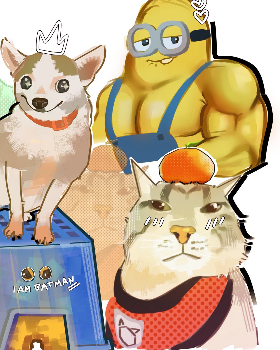 bllkwzip's tweet photo. Hehe

#HUION #Medibang #illustration #cats #Cats https://t.co/9lFnKLT1rH