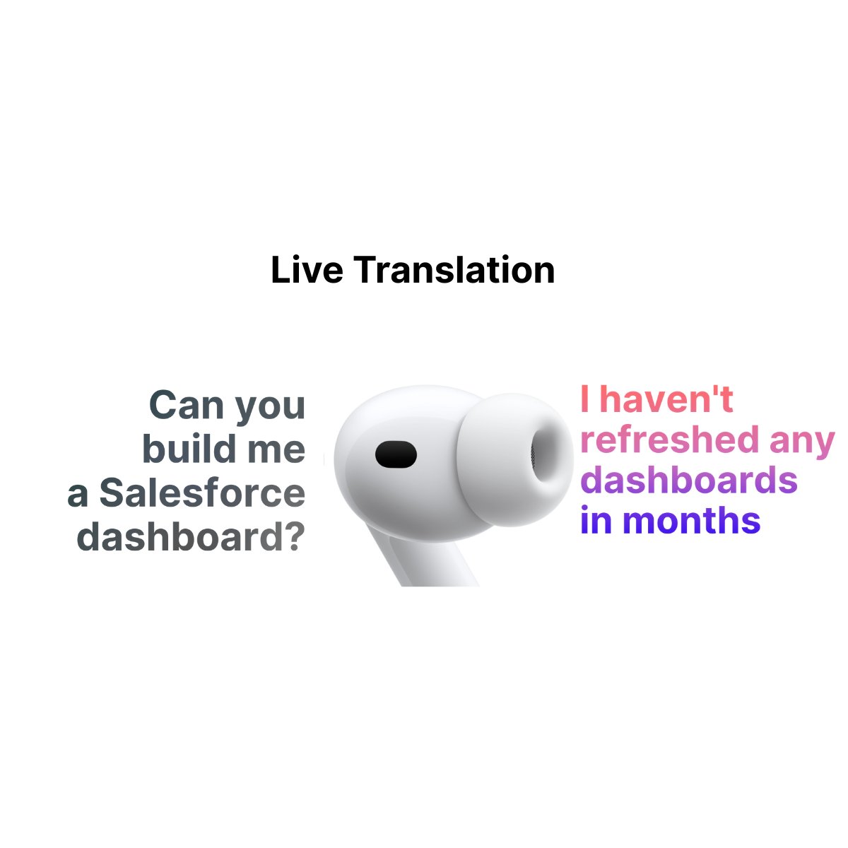 If Apple's live translation worked for demand gen + mops 4/5