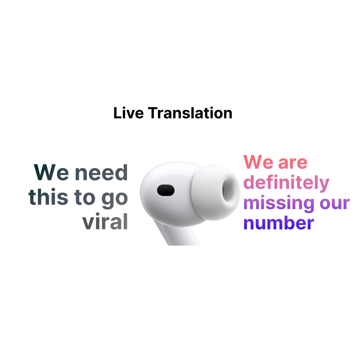 If Apple's live translation worked for demand gen + mops 5/5