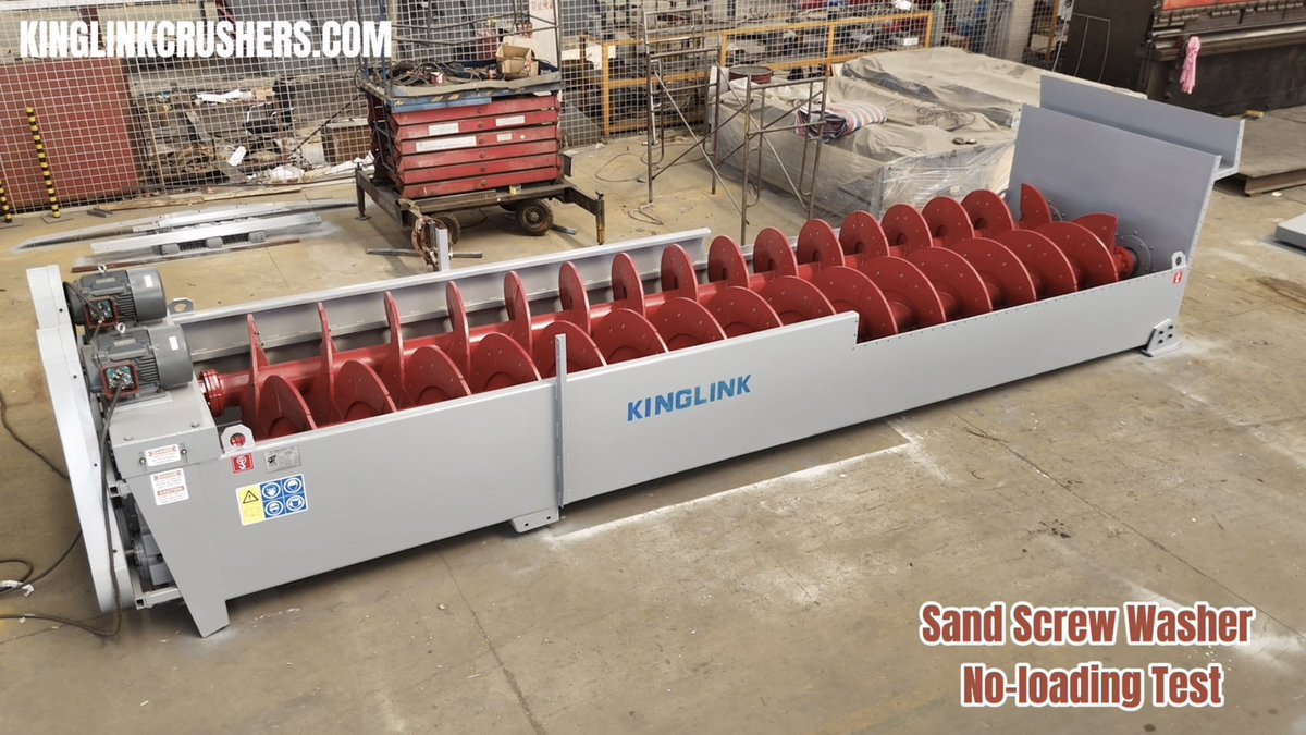 Kinglink_C's tweet image. Still worried about high mud content in sand &amp;amp; gravel and incomplete screening? Our precisely structured sand washer TTSW will solve your problems!#sandwasher #finematerialwasher #crushingmachine #washingmachine
