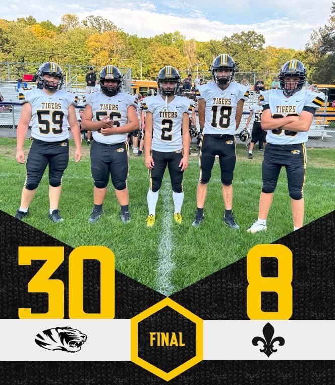 Our C-Team Defeated St. Croix Falls tonight 30-8 at Saints Stadium

#TigersFootball 
#FearTheRoar