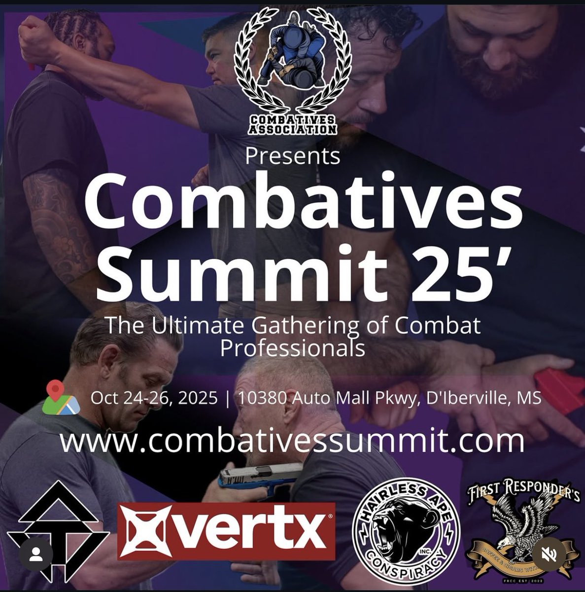 Yes, you ARE the type of person that should attend this event.

Rock star lineup of presenters dropping knowledge bombs all weekend.  
See anyone familiar in the lineup? 😉

combativessummit.com/registration?f…