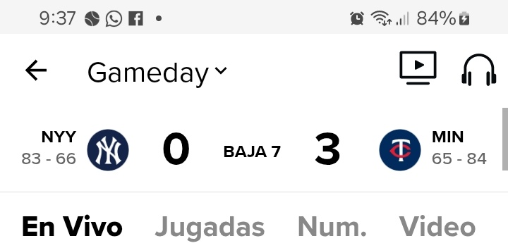 Que tal los NYY. Ya los tengo medidos. Que bandido. Espero que hayan seguido mi consejo.