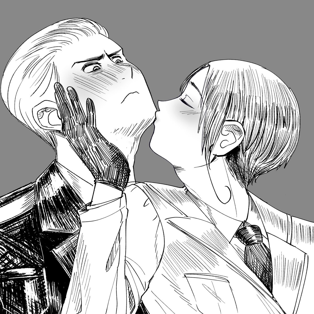 A kiss