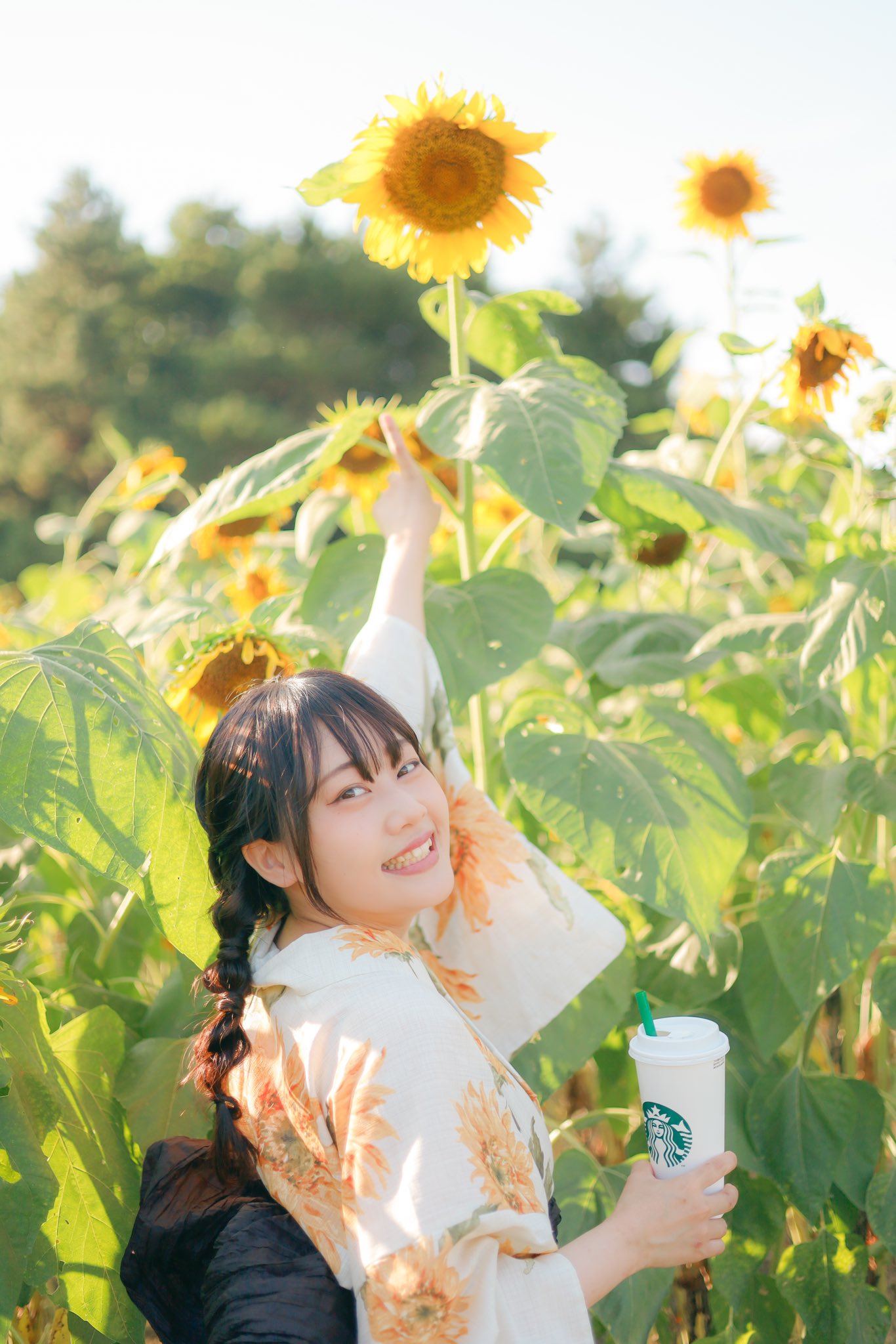 着物・浴衣 SUNFLOWER 着物・浴衣 SUNFLOWER 浴衣 風花 向日葵（ご予約受注品） | 浴衣