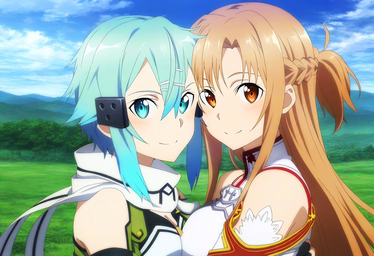 アスナ＆シノンと一緒     
pixivで公開しました
            
#アスナ 
#シノン 
#SAO
#AIart #AIイラスト︎

pixiv.net/artworks/13513…