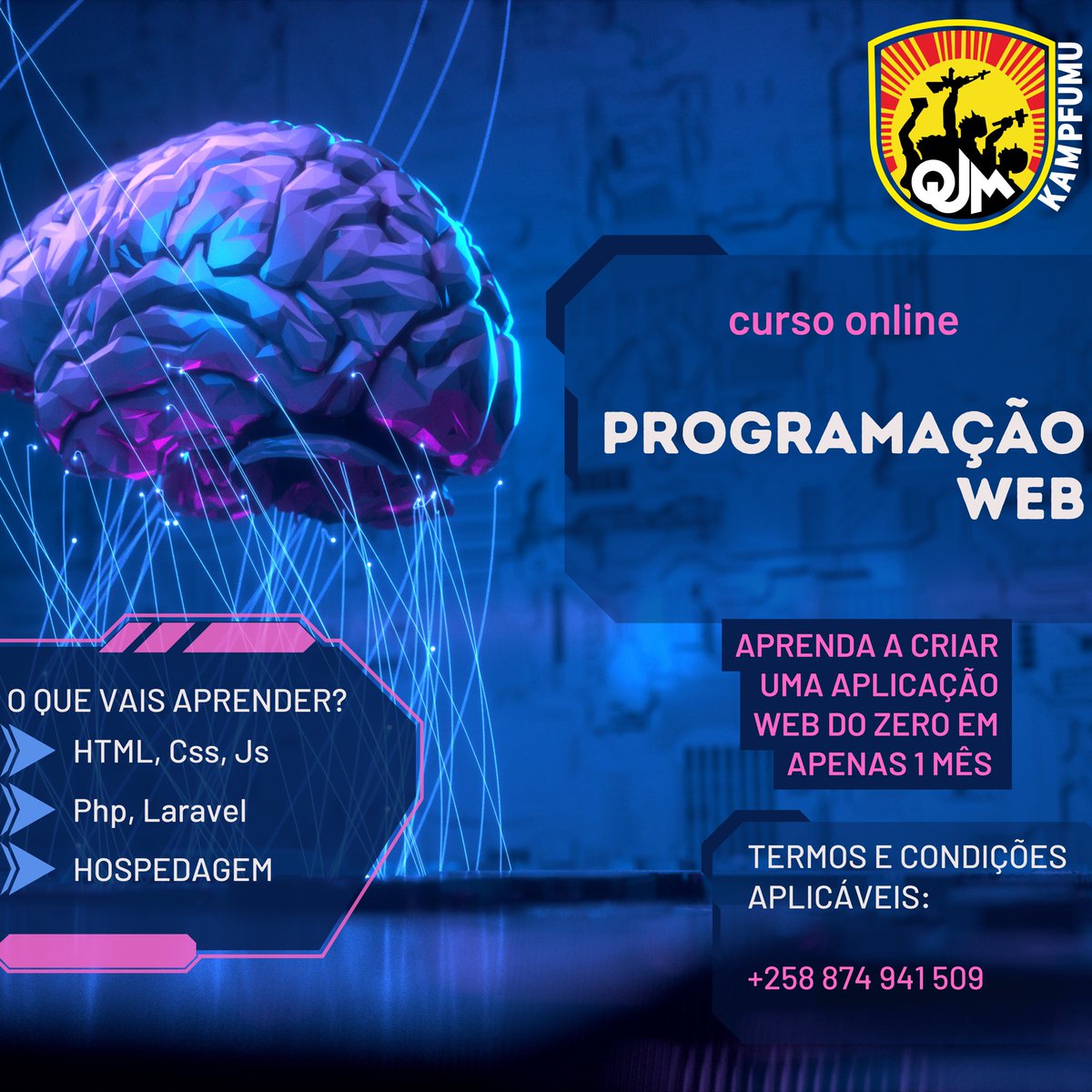 OJMKAMPFUMU_'s tweet image. #OJM2025
#DISTRITOKAMPFUMU
#PROGRAMAÇÃOWEB